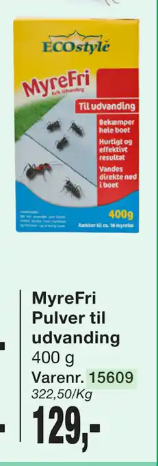 Harald Nyborg MyreFri Pulver til udvanding tilbud