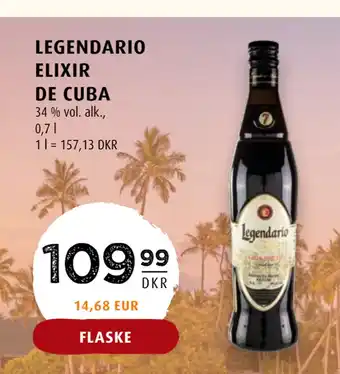 Scandinavian Park LEGENDARIO ELIXIR DE CUBA tilbud