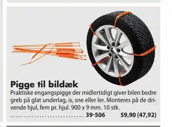 Pigge til bildæk
