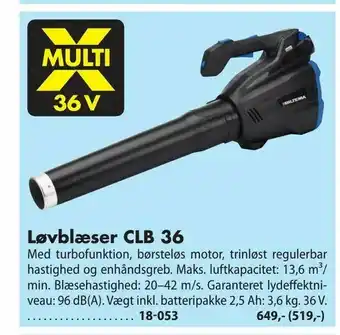 Løvblæser CLB 36
