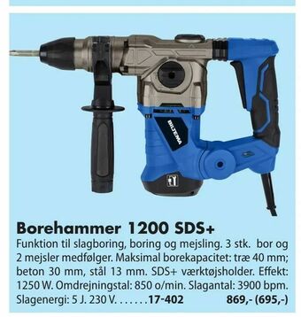 Borehammer 1200 SDS+