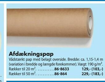 Afdækningspap