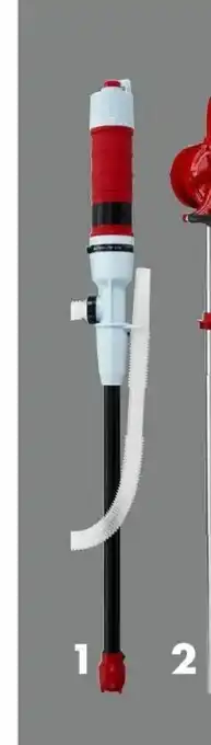 Biltema Pumpe, batteridrevet tilbud