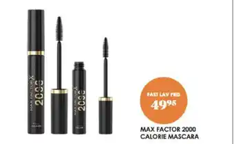 Matas MAX FACTOR 2000 CALORIE MASCARA tilbud