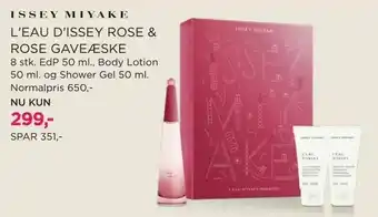 L'eau d'issey rose & rose gaveæske