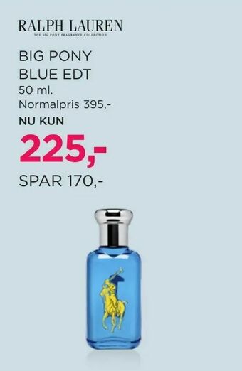 Ralph lauren Big pony blue edt