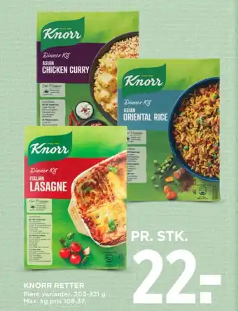 MENY KNORR RETTER tilbud