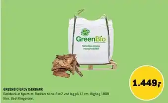 XL-BYG GREENBIO GROV DÆKBARK tilbud