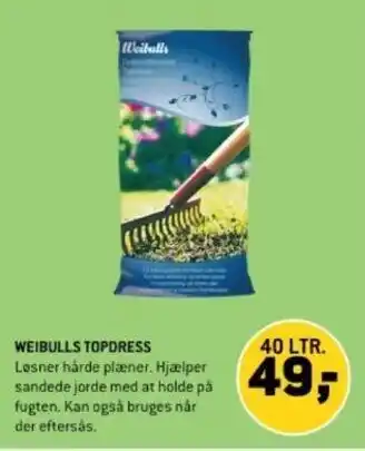 WEIBULLS TOPDRESS