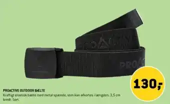 XL-BYG PROACTIVE OUTDOOR BÆLTE tilbud