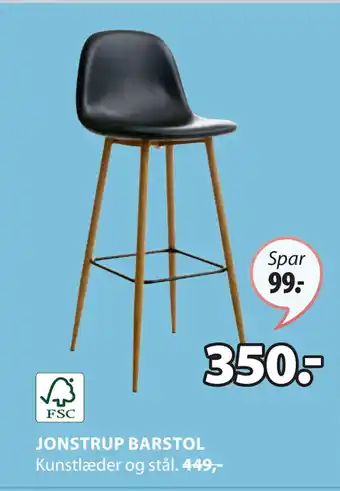 JYSK JONSTRUP BARSTOL tilbud
