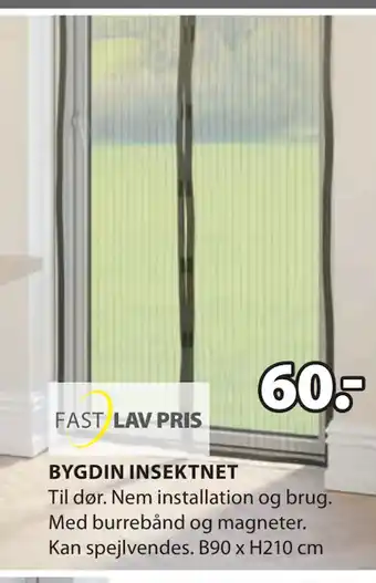 JYSK BYGDIN INSEKTNET tilbud