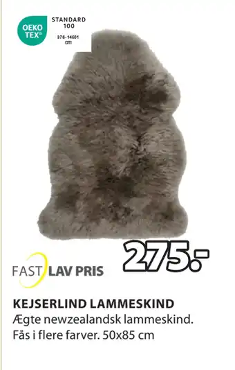 JYSK KEJSERLIND LAMMESKIND tilbud