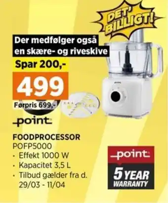 FOODPROCESSOR POFP5000