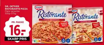 MENY DR. OETKER RISTORANTE PIZZA tilbud