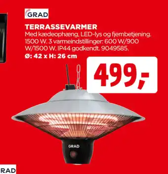 jem & fix TERRASSEVARMER tilbud