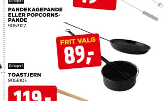 jem & fix PANDEKAGEPANDE ELLER POPCORNSPANDE tilbud