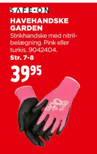 jem & fix HAVEHANDSKE GARDEN tilbud