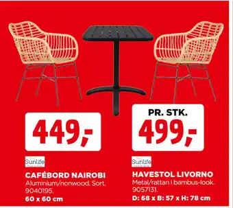 jem & fix HAVESTOL LIVORNO tilbud