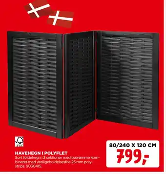 jem & fix HAVEHEGN I POLYFLET tilbud