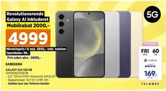 Power GALAXY S24 128 GB SMS921BZKDEUB tilbud