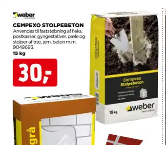 jem & fix CEMPEXO STOLPEBETON tilbud
