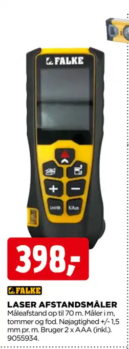jem & fix LASER AFSTANDSMÅLER tilbud