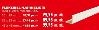 jem & fix FLEKSIBEL HJØRNELISTE tilbud