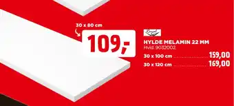 jem & fix HYLDE MELAMIN 22 MM tilbud