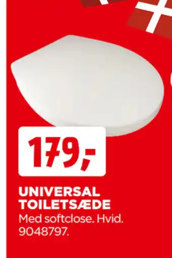 jem & fix UNIVERSAL TOILETSÆDE tilbud