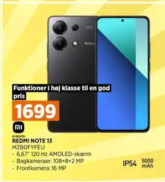 Power REDMI NOTE 13 MZBOFYFEU tilbud