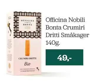 Officina Nobili Bonta Crumiri Dritti Småkager