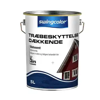 Bauhaus Swingcolor træbeskyttelse dækkende grøn umbra olie 5 L tilbud