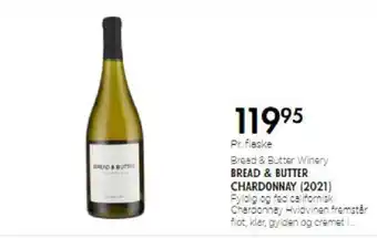 MENY BREAD & BUTTER CHARDONNAY (2021) tilbud