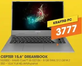 Expert Cepter 15,6" Dreambook tilbud