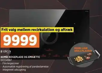 Kombi Kogeplade Og Emhætte EICO4987
