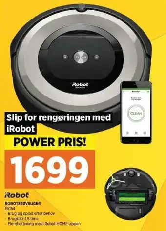 Power Robotstøvsuger E5154 tilbud