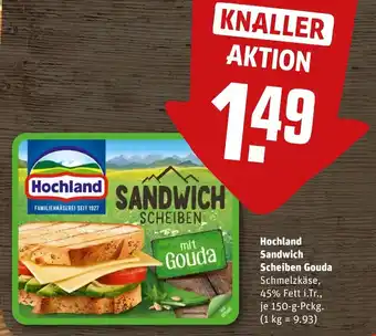 Hochland Sandwich Scheiben Gouda