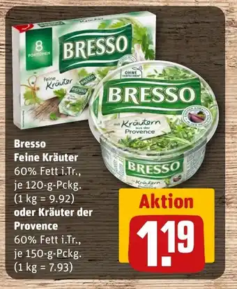 REWE Bresso Feine Kräuter tilbud