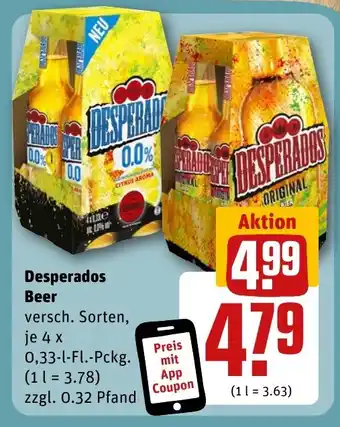 REWE DE Desperados Beer tilbud
