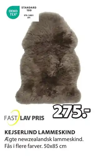 JYSK KEJSERLIND LAMMESKIND tilbud