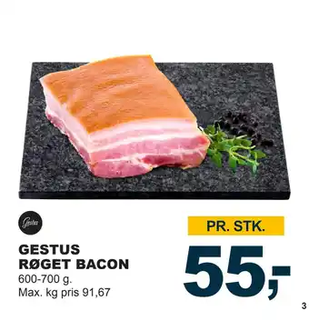 Let-Køb GESTUS RØGET BACON tilbud