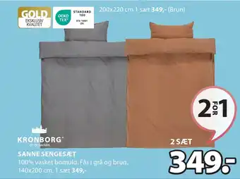 JYSK SANNE SENGESÆT tilbud