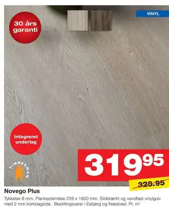 Bauhaus Novego Plus tilbud