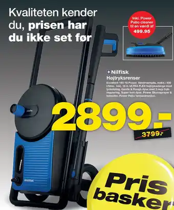 Bauhaus Nilfisk Højtryksrenser tilbud