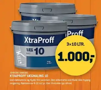 XL-BYG XTRAPROFF VÆGMALING 10 tilbud