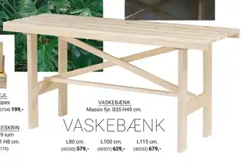 VASKEBÆNK