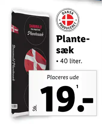Lidl Plantesæk tilbud