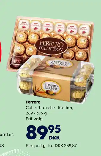 BorderShop Ferrero tilbud