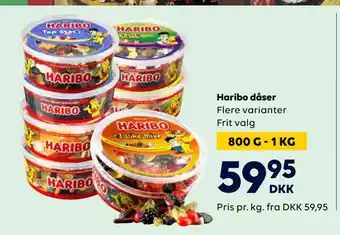 BorderShop Haribo dåser tilbud